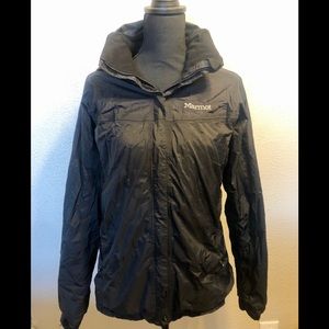 Marmot Precip fleece lined rain jacket, L